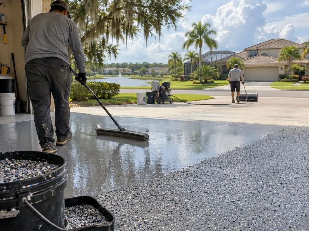 Flake Epoxy Coatings in Orlando, FL