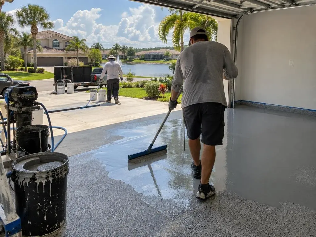 One-Day Polyaspartic Floors in Orlando, FL